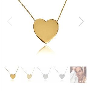 XL Heart necklace my Melinda Maria